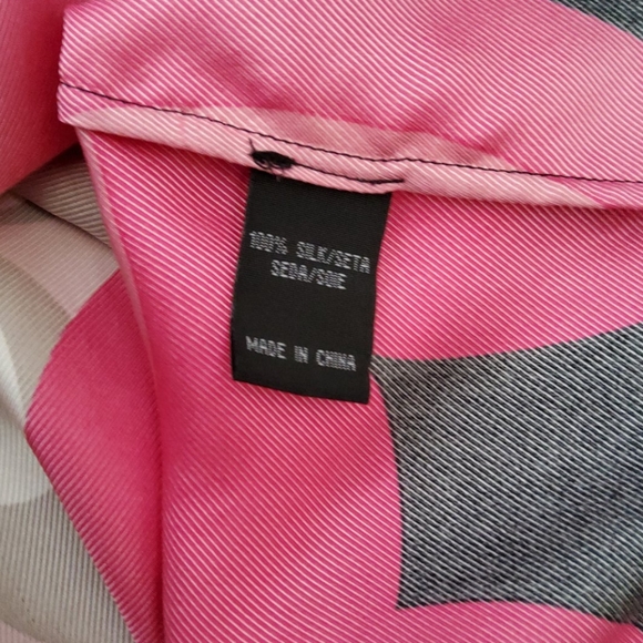 Tibi 100% Silk Abstract Floral Tunic Top Cover-up - Picture 4 of 9